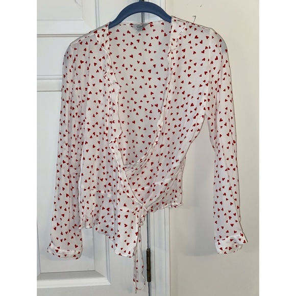 ‘Rails’ heart blouse - Picture 1 of 1